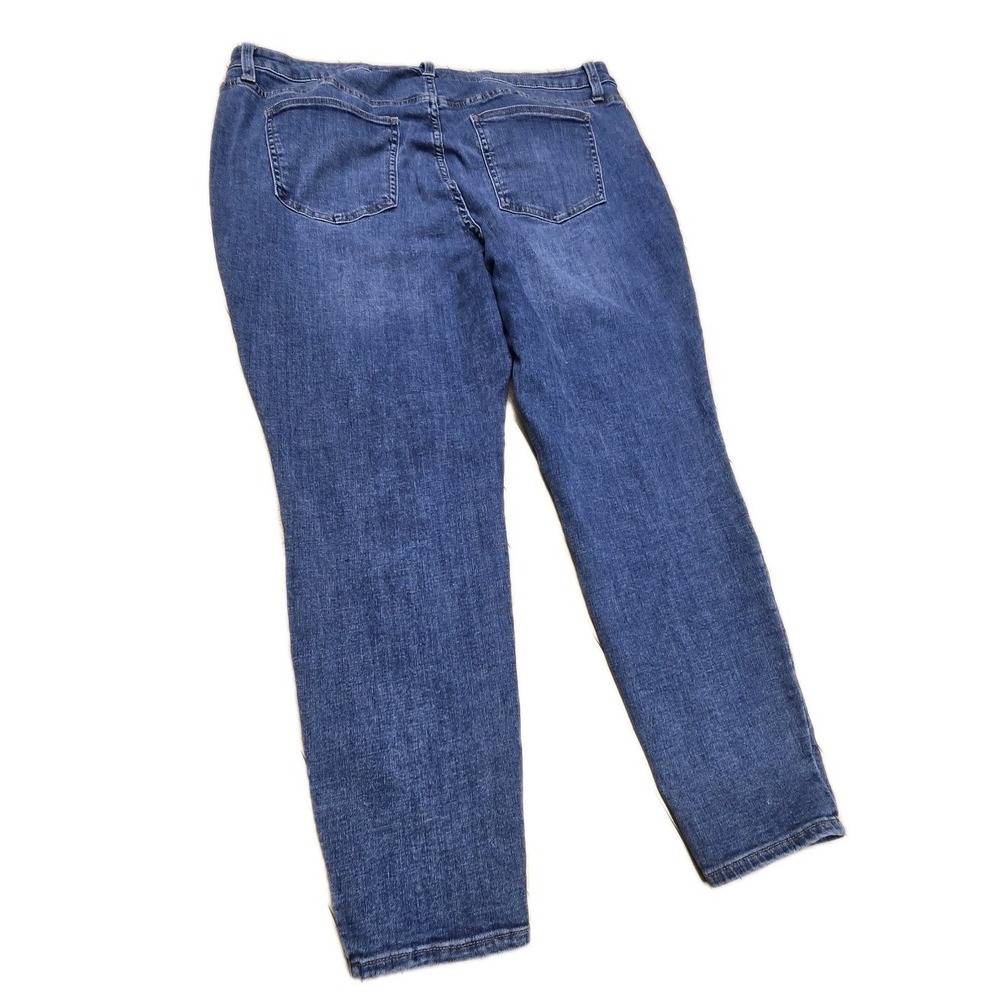 Pistola Crop Ankle Jeans Womens 20W Medium Wash Classic Stretch Western Modern - Picture 14 of 14